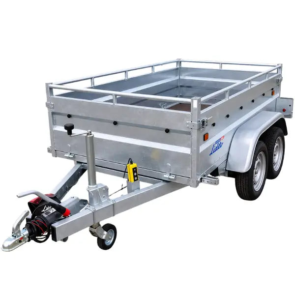LIDER – Remorque benne hydraulique double essieu 253 × 134 × 50 cm – PTAC 1 500 kg - Vue 6